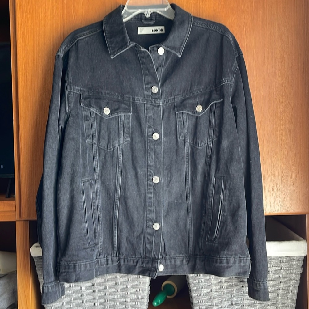 Topshop oversized Jean Jacket